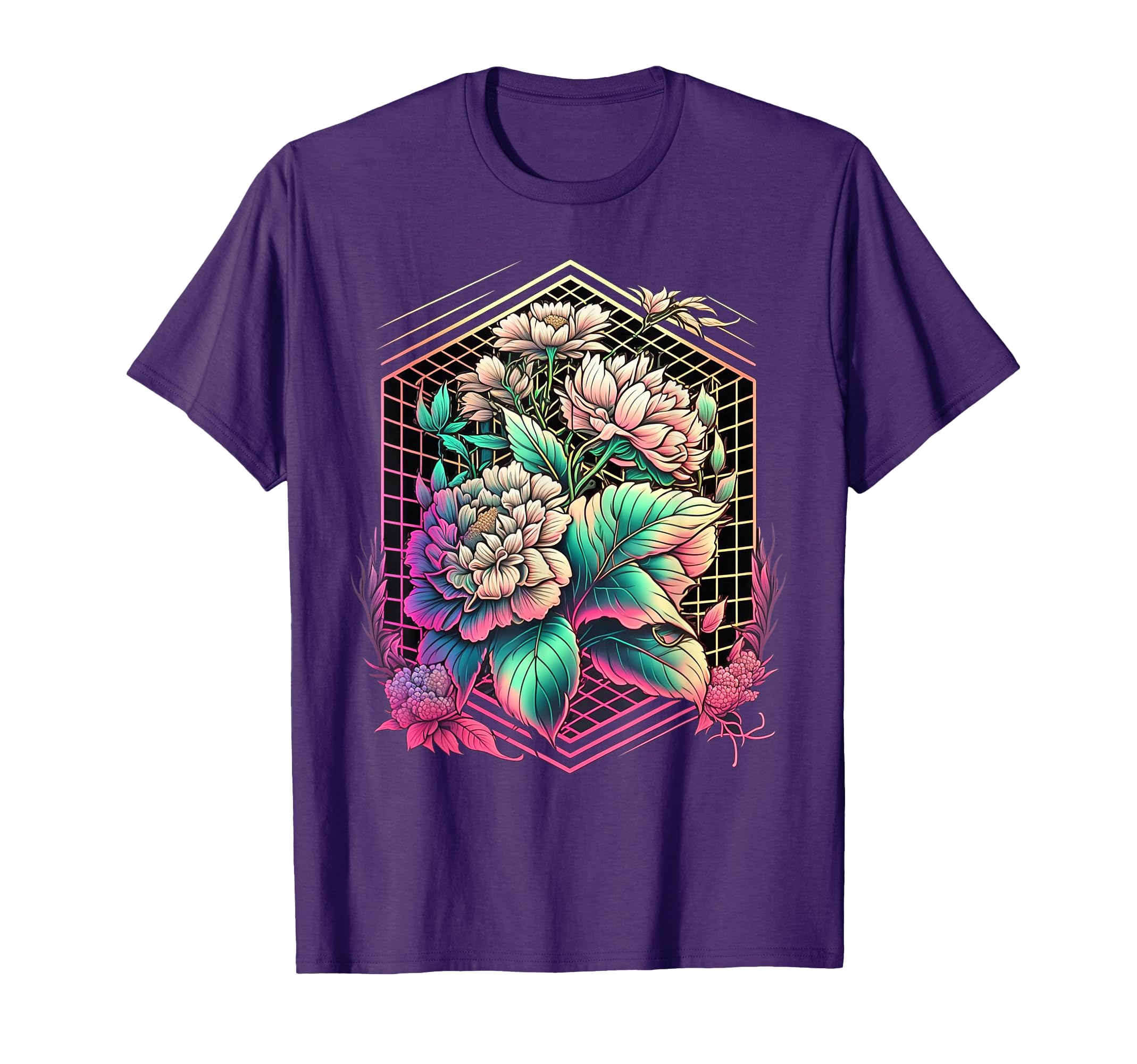 Japanese Vaporwave Futuristic T-Shirt - Fun Novelty Design for Adults - T-Shirt, Sweatshirt, Hoodie