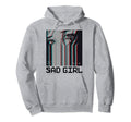 Sad Vaporwave Aesthetic Hoodie - Novelty Apparel for Adults - T-Shirt, Sweatshirt, Hoodie