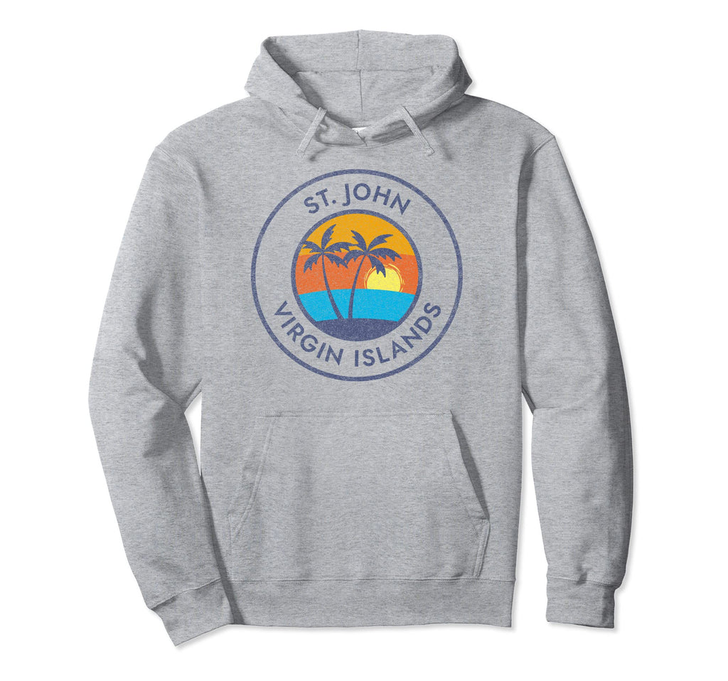 St John Virgin Islands Usvi Sunset Hoodie - Streetwear Style Unisex - T-Shirt, Sweatshirt, Hoodie