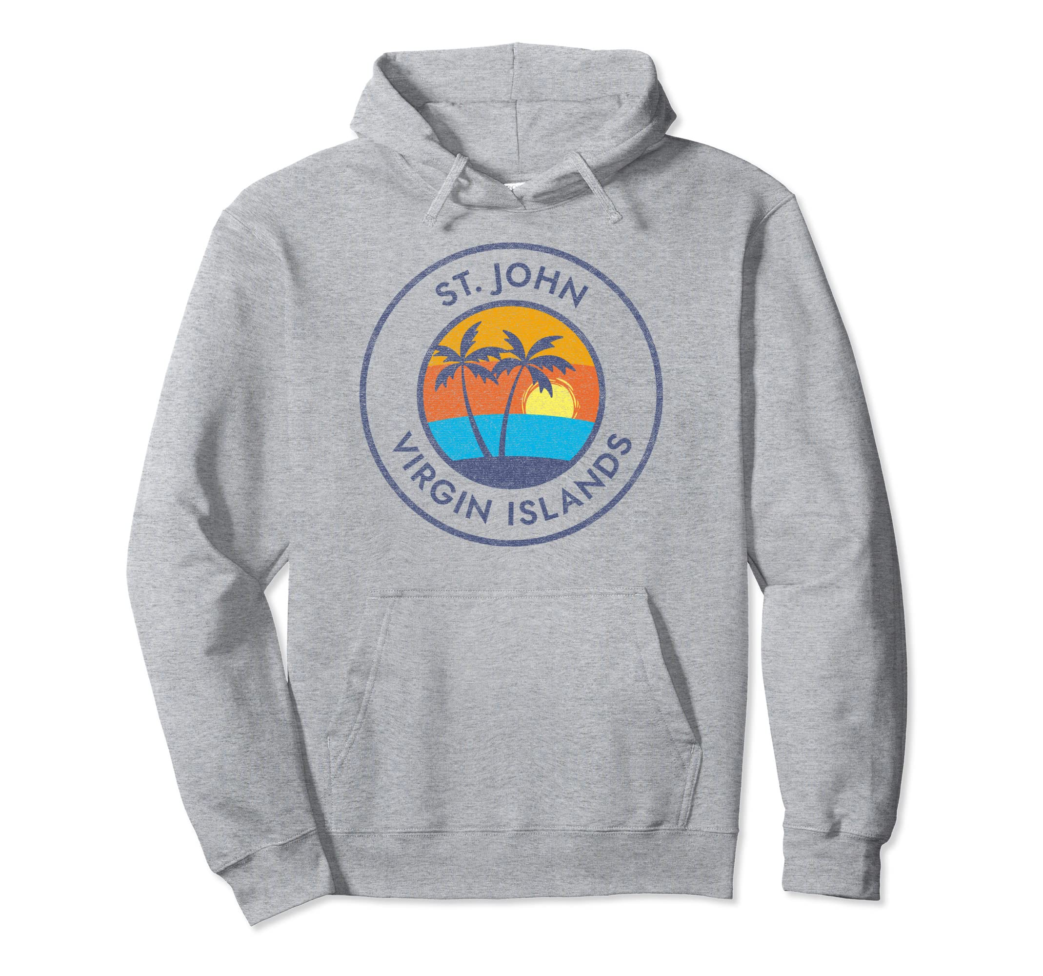 St John Virgin Islands Usvi Sunset Hoodie - Streetwear Style Unisex - T-Shirt, Sweatshirt, Hoodie