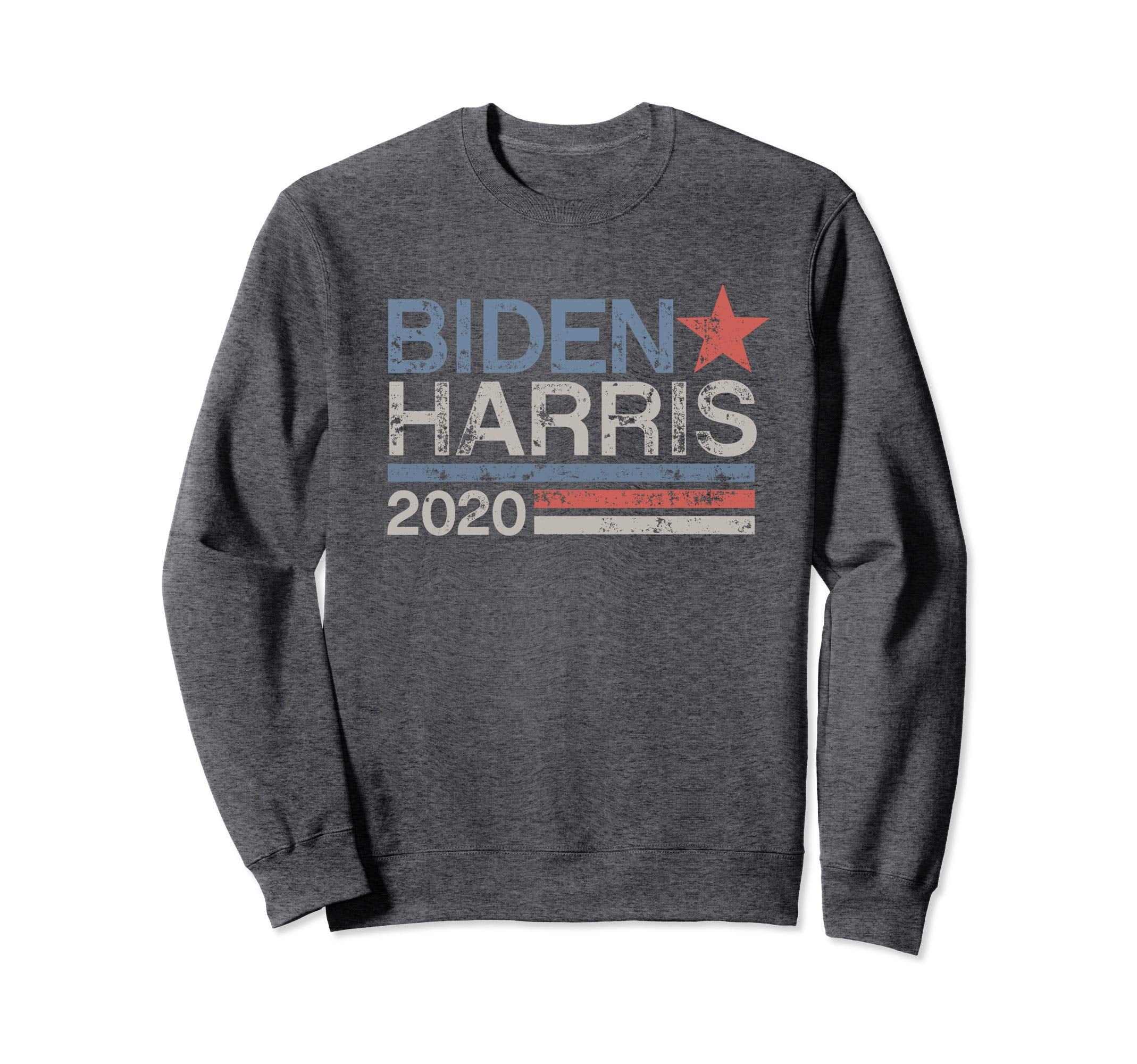 Biden Harris 2020 Distressed Sweatshirt - Casual Everyday Wear Men Women - T-Shirt, Sweatshirt, Hoodie