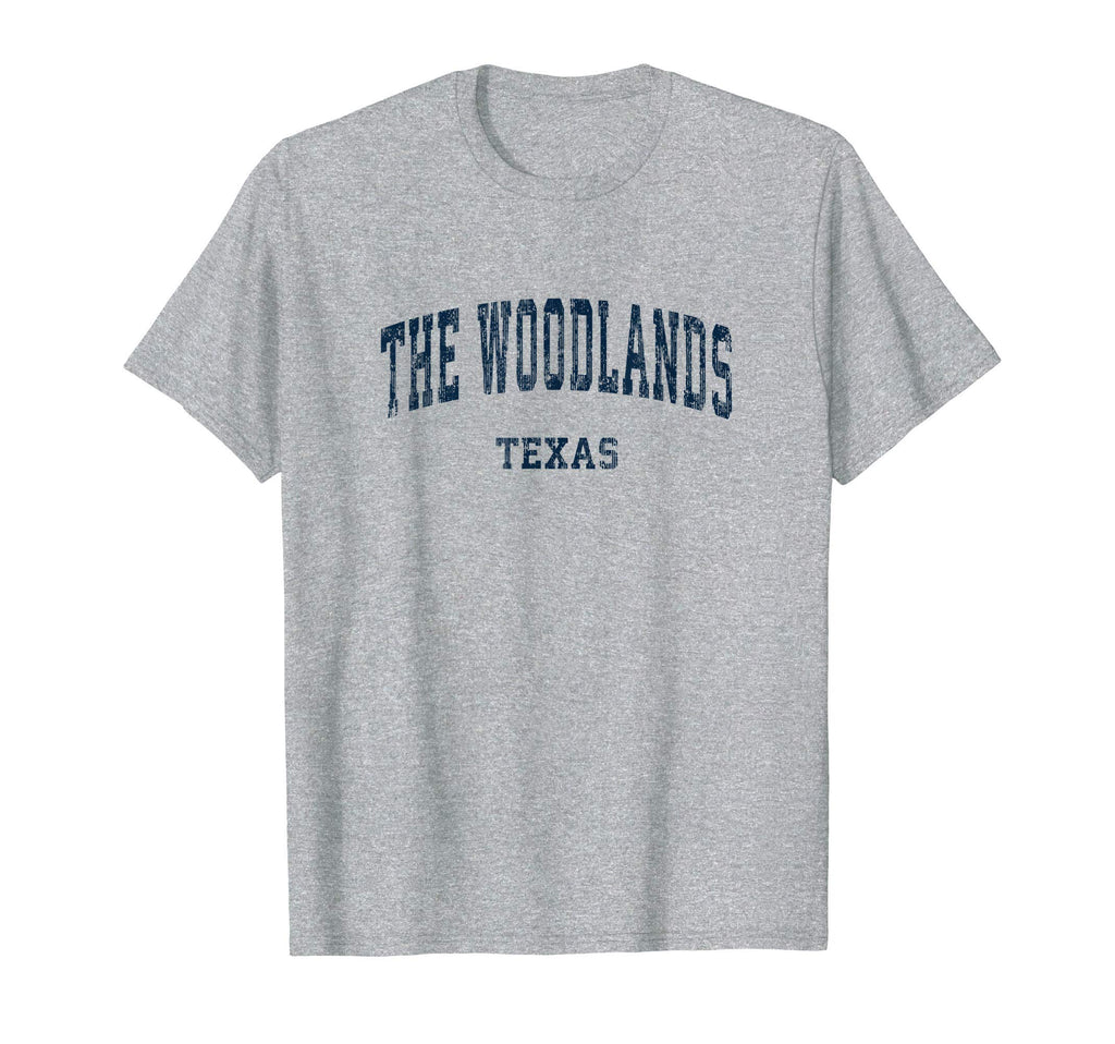 Woodlands Texas Tx Varsity Sports T-Shirt - Custom Art Print for Adults - T-Shirt, Sweatshirt, Hoodie