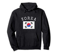 Flag South Korea Distressed Korean Hoodie - Custom Art Print for Adults - T-Shirt, Sweatshirt, Hoodie