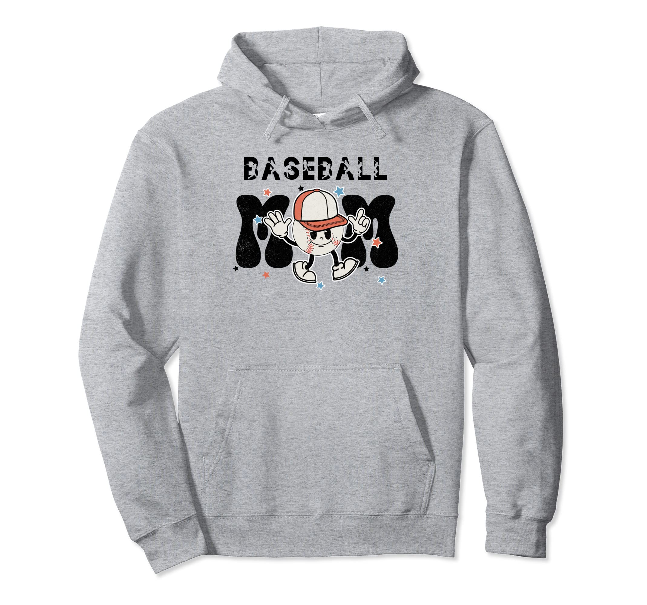 Baseball Mom Raising Ballers N Hoodie - Minimalist Print Men Women - T-Shirt, Sweatshirt, Hoodie