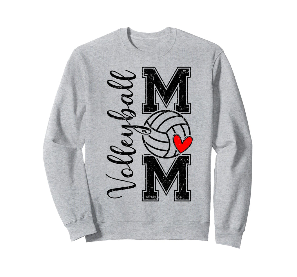 Volleyball Mom Game Day Vibes Mothers Sweatshirt - Streetwear Style Unisex - T-Shirt, Sweatshirt, Hoodie