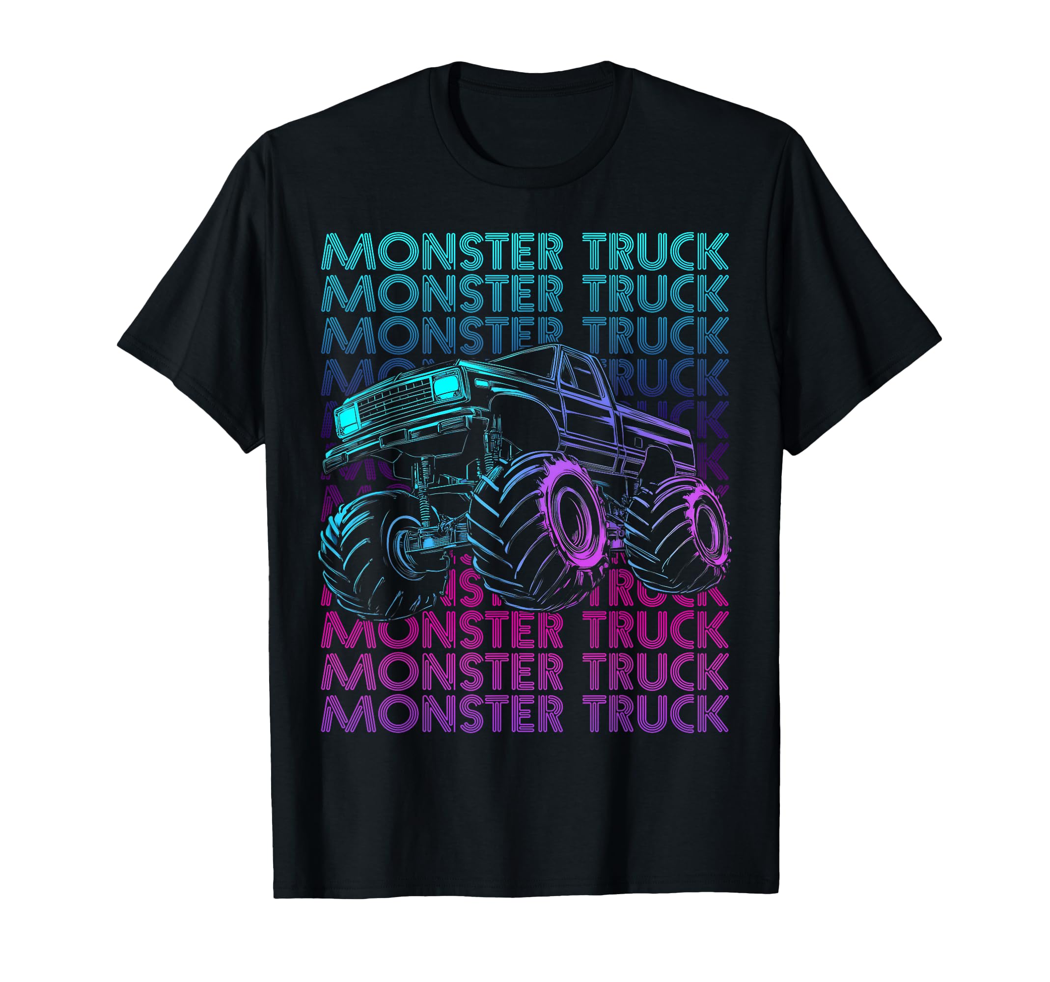 Monster Trucks 4 Wheeler Offroad T-Shirt - Trendy Graphic Men Women - T-Shirt, Sweatshirt, Hoodie