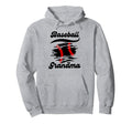 Baseball Grandma Family Matching Hoodie - Unique Graphic for Adults - T-Shirt, Sweatshirt, Hoodie