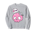 Funky Hippe Boho Goth Skeleton Boo Sweatshirt - Novelty Apparel Men Women - T-Shirt, Sweatshirt, Hoodie