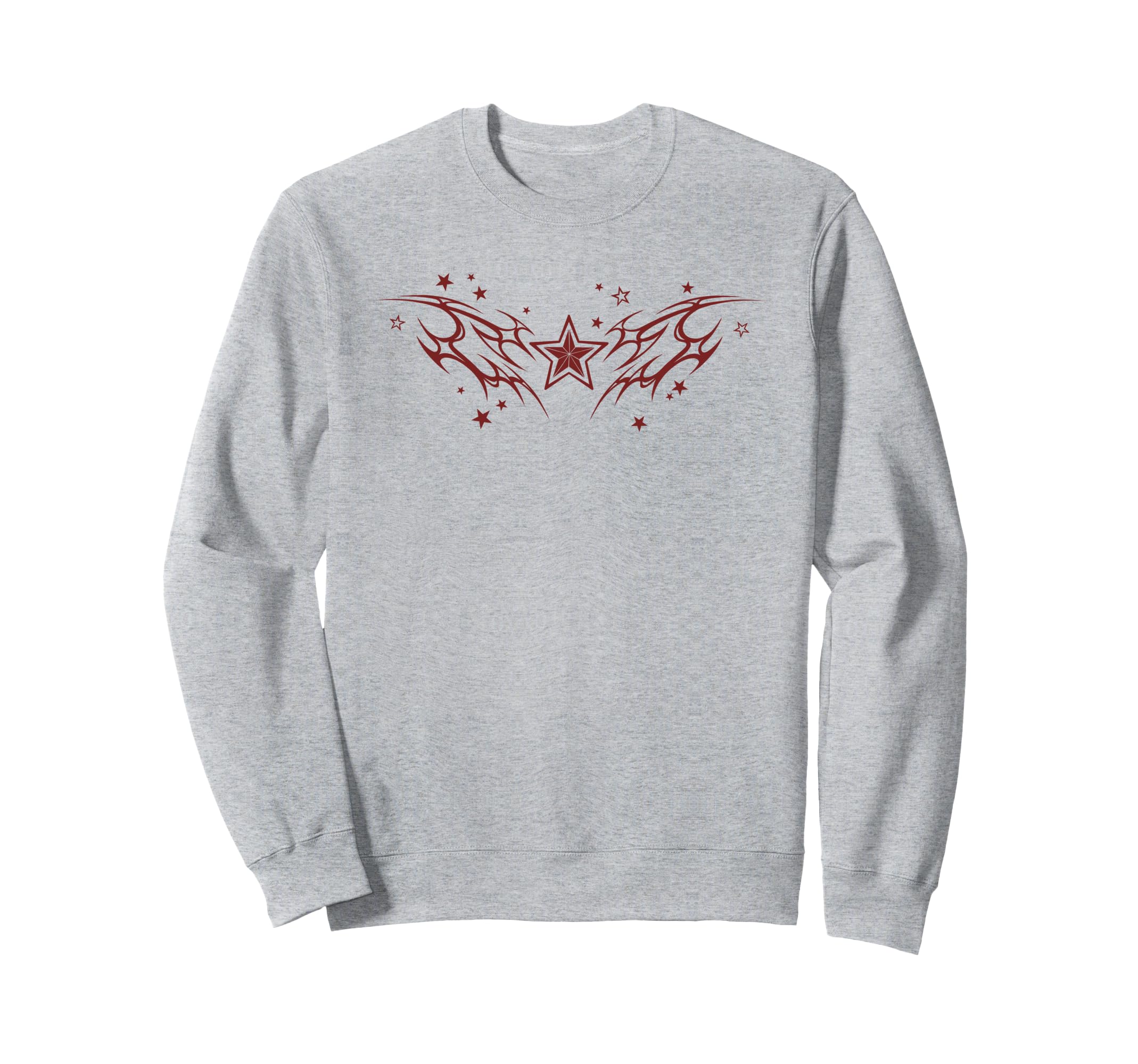 Y2K 90S Star Star Tattoo Styl Sweatshirt - Minimalist Print for Adults - T-Shirt, Sweatshirt, Hoodie