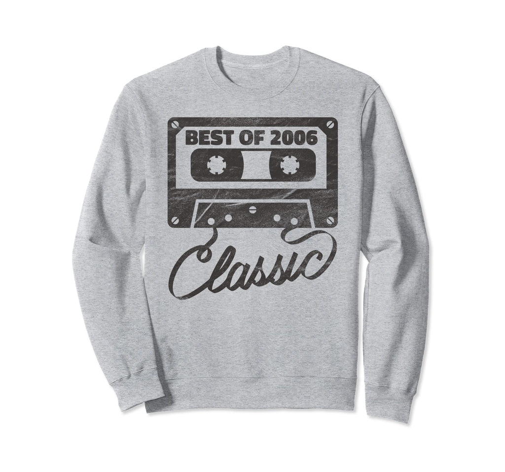 Best 2006 Birthday Gifts Cassette Sweatshirt - Custom Art Print for Adults - T-Shirt, Sweatshirt, Hoodie