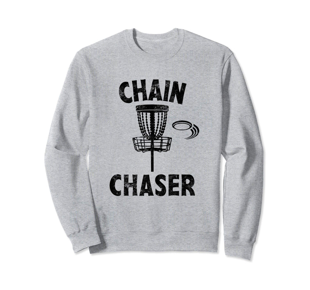 Chain Chaser Disc Golf Basket Sweatshirt - Custom Art Print Men Women - T-Shirt, Sweatshirt, Hoodie