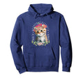 Kitten Aesthetic Y2K Elegant Cat Hoodie - Casual Everyday Wear Unisex - T-Shirt, Sweatshirt, Hoodie