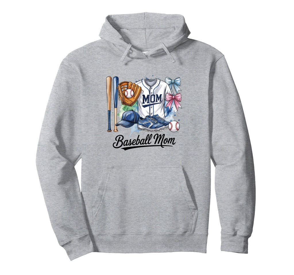 Brushstroke American Baseball Hoodie - Casual Everyday Wear for Adults - T-Shirt, Sweatshirt, Hoodie