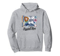 Brushstroke American Baseball Hoodie - Casual Everyday Wear for Adults - T-Shirt, Sweatshirt, Hoodie
