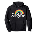 Gay Pride Rainbow Lgbt Support Hoodie - Unique Graphic Men Women - T-Shirt, Sweatshirt, Hoodie