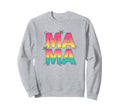 Mama Boho Sunset Sweatshirt - Graphic Print Men Women - T-Shirt, Sweatshirt, Hoodie