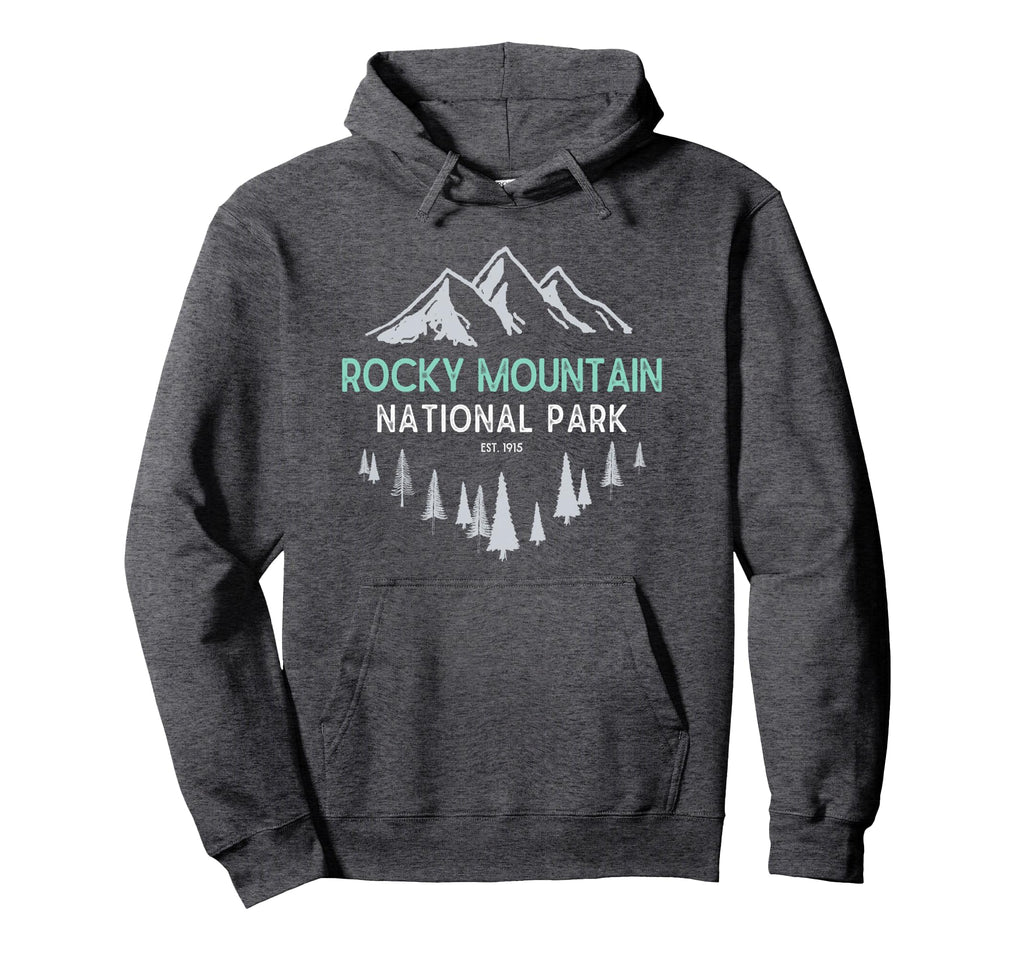 Rocky Mountain National Park Colorado Hoodie - Novelty Apparel Men Women - T-Shirt, Sweatshirt, Hoodie