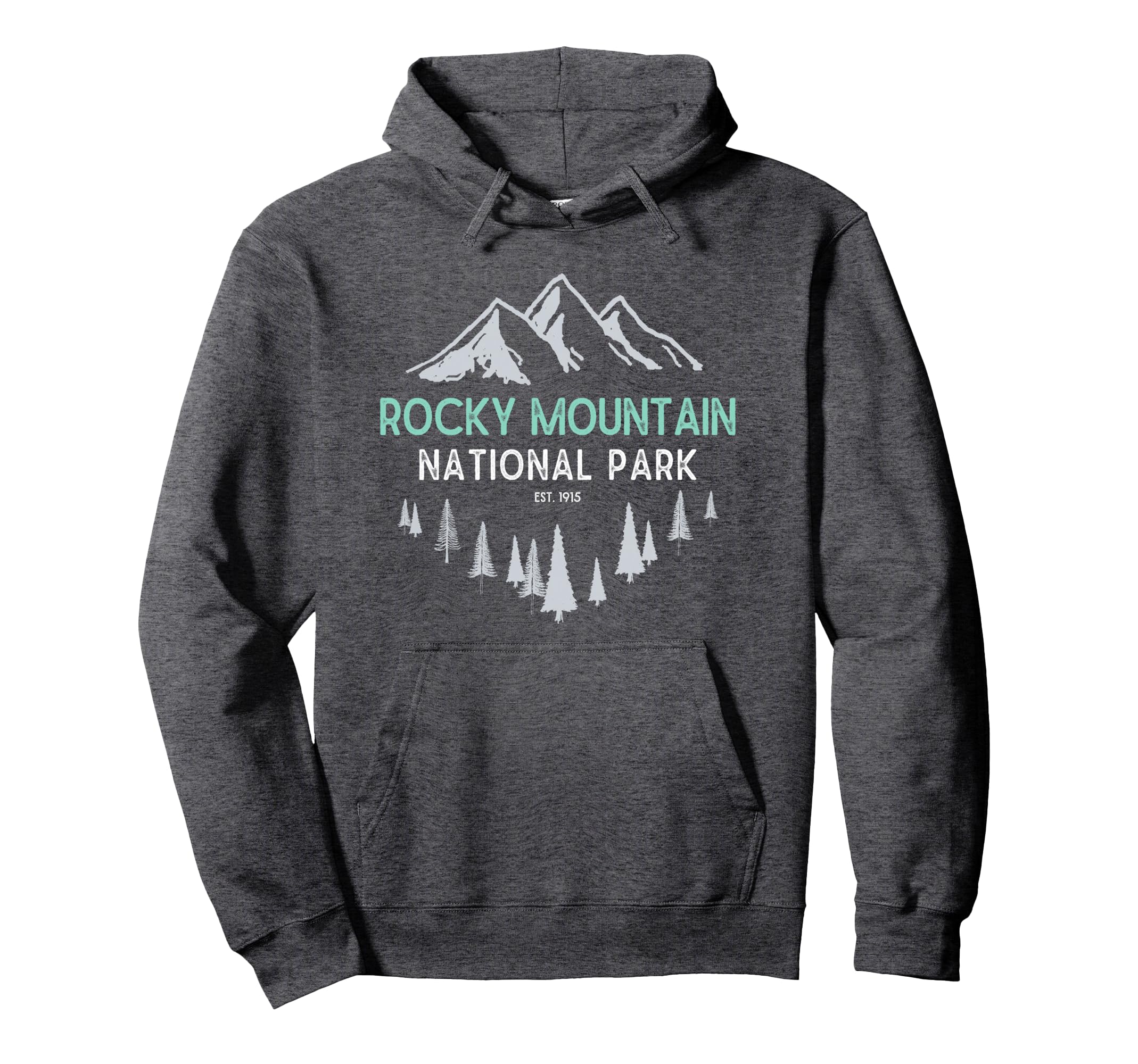 Rocky Mountain National Park Colorado Hoodie - Novelty Apparel Men Women - T-Shirt, Sweatshirt, Hoodie