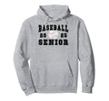 Baseball Senior Night Baseball Senior 2025 Hoodie - Trendy Graphic Unisex - T-Shirt, Sweatshirt, Hoodie