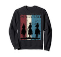 Cowboys Western Cowboy Distressed Sweatshirt - Unique Graphic for Adults - T-Shirt, Sweatshirt, Hoodie