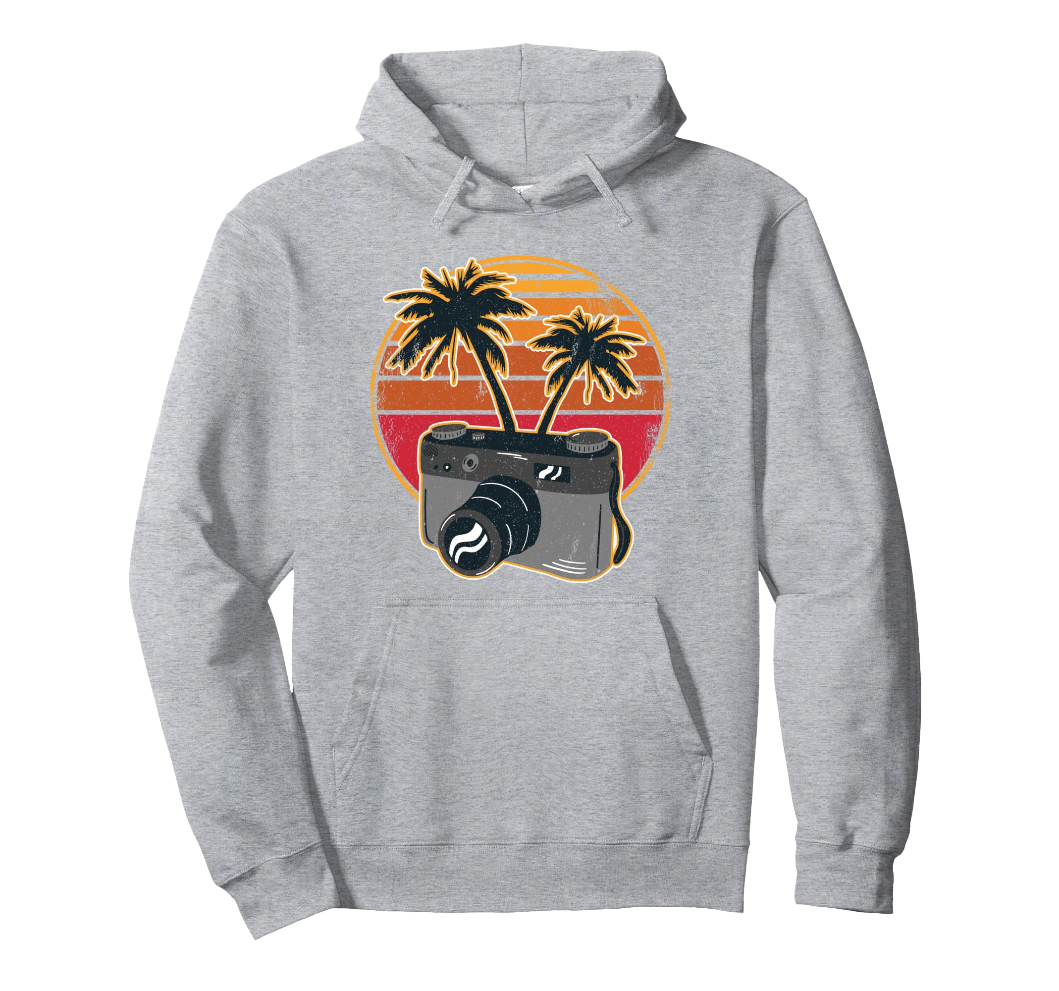 Photographer Camera Sunset Funny Hoodie - Custom Art Print Men Women - T-Shirt, Sweatshirt, Hoodie