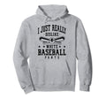 I Just Really Dislike White Baseball Hoodie - Casual Everyday Wear Unisex - T-Shirt, Sweatshirt, Hoodie