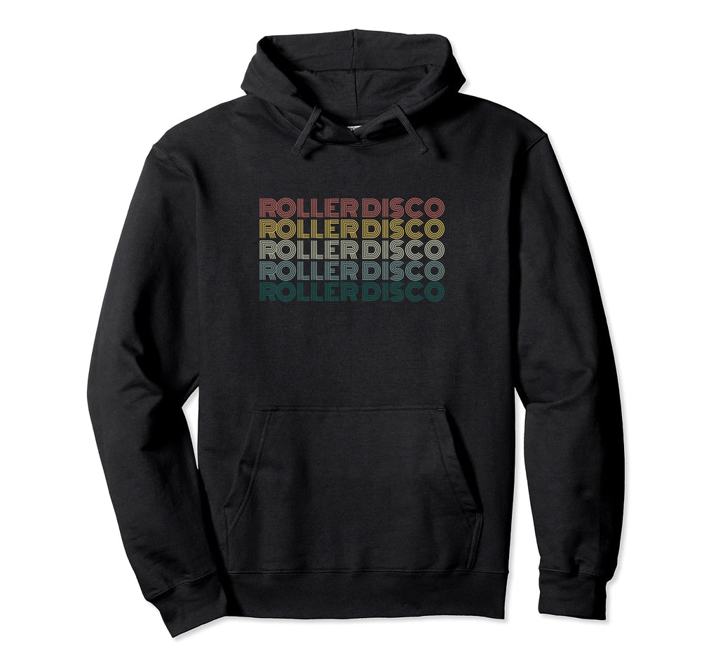 Roller Derby 70S Roller Disco Skating Hoodie - Unique Graphic Men Women - T-Shirt, Sweatshirt, Hoodie