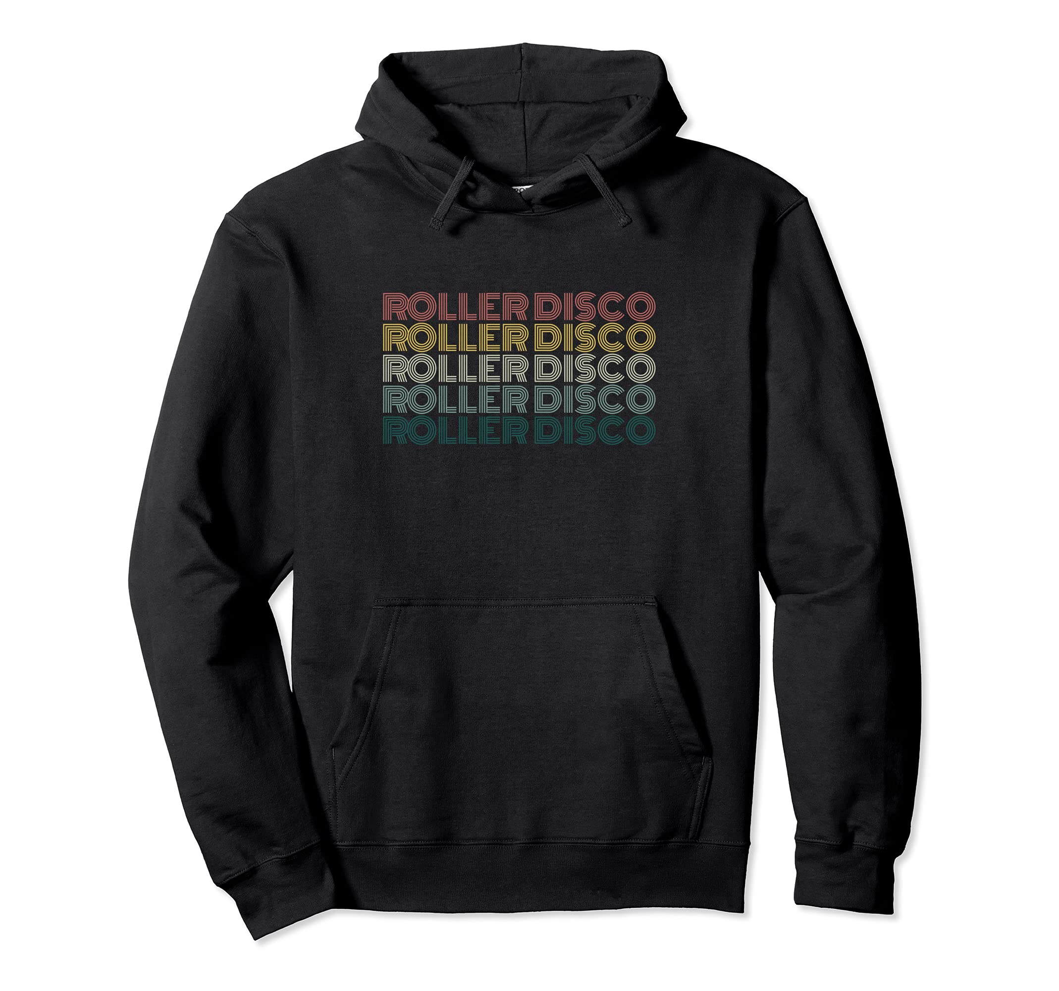 Roller Derby 70S Roller Disco Skating Hoodie - Unique Graphic Men Women - T-Shirt, Sweatshirt, Hoodie