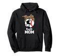 Ball Mom Funny Soccer Baseball Hoodie - Aesthetic Graphic for Adults - T-Shirt, Sweatshirt, Hoodie