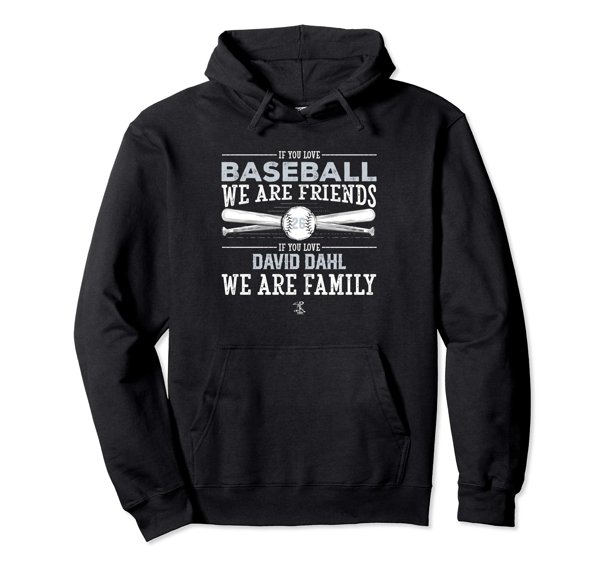 David Dahl If You Love Baseball Hoodie - Graphic Print Unisex - T-Shirt, Sweatshirt, Hoodie