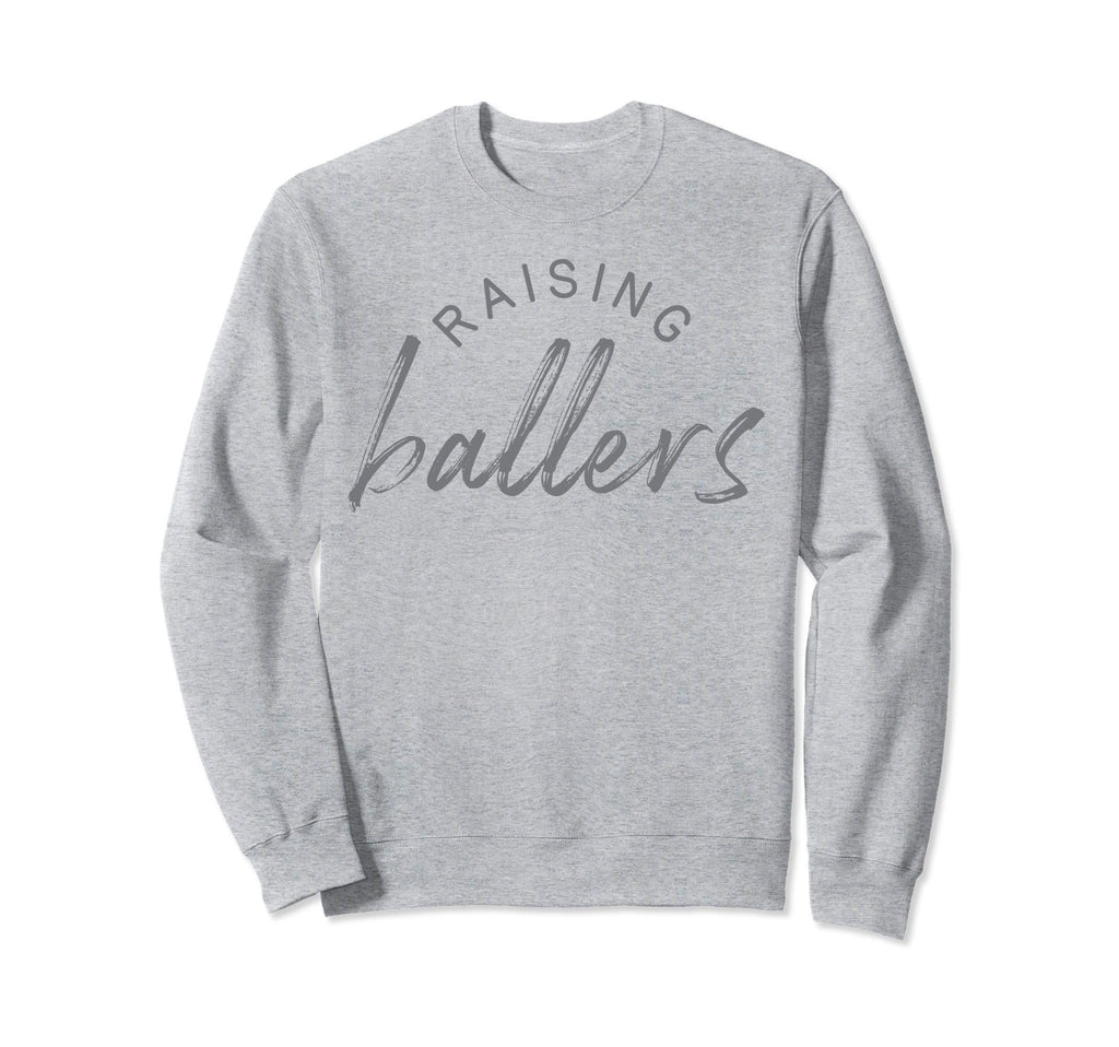 Raising Ballers Mom Mothers Day Gift 2 T-Shirt - Aesthetic Graphic Unisex - T-Shirt, Sweatshirt, Hoodie