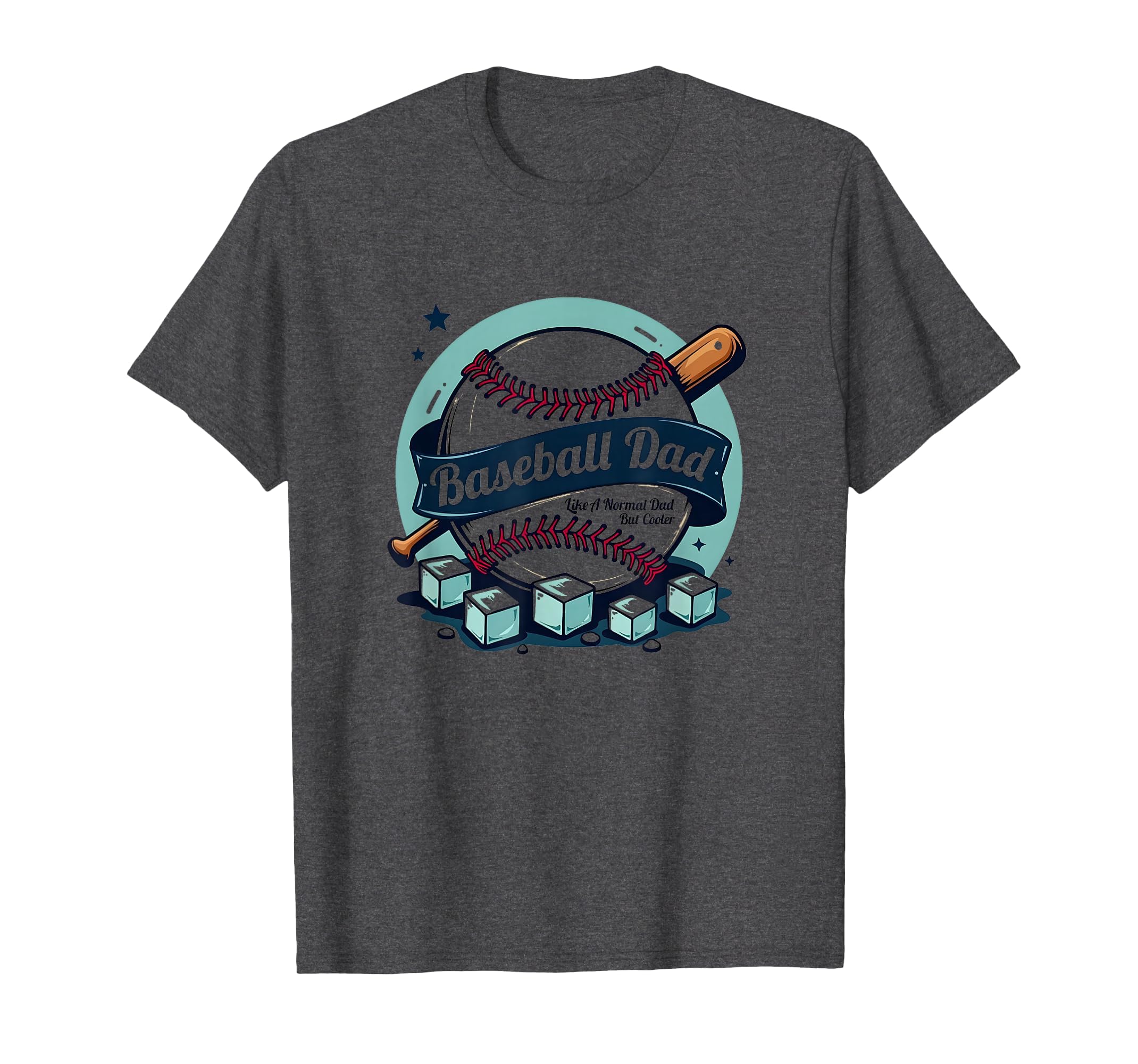 Baseball Dad Like Normal Dad But T-Shirt - Streetwear Style Men Women - T-Shirt, Sweatshirt, Hoodie