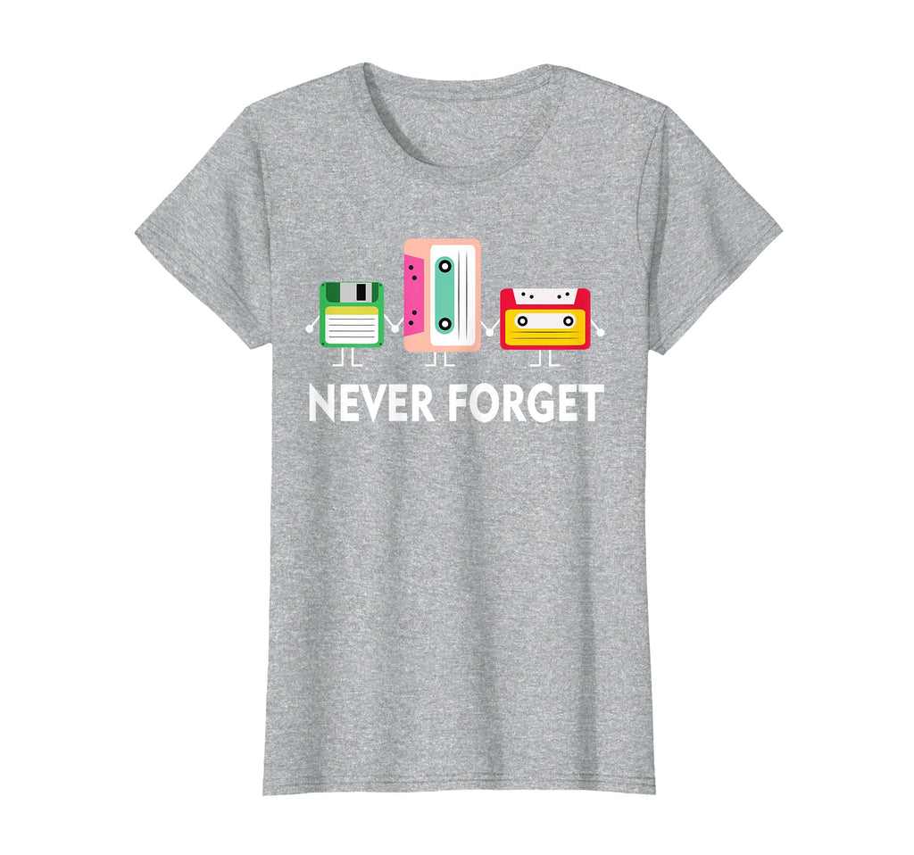 Funny Tech Never Forget Floppy Disk T-Shirt - Aesthetic Graphic Men Women - T-Shirt, Sweatshirt, Hoodie
