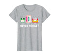 Funny Tech Never Forget Floppy Disk T-Shirt - Aesthetic Graphic Men Women - T-Shirt, Sweatshirt, Hoodie