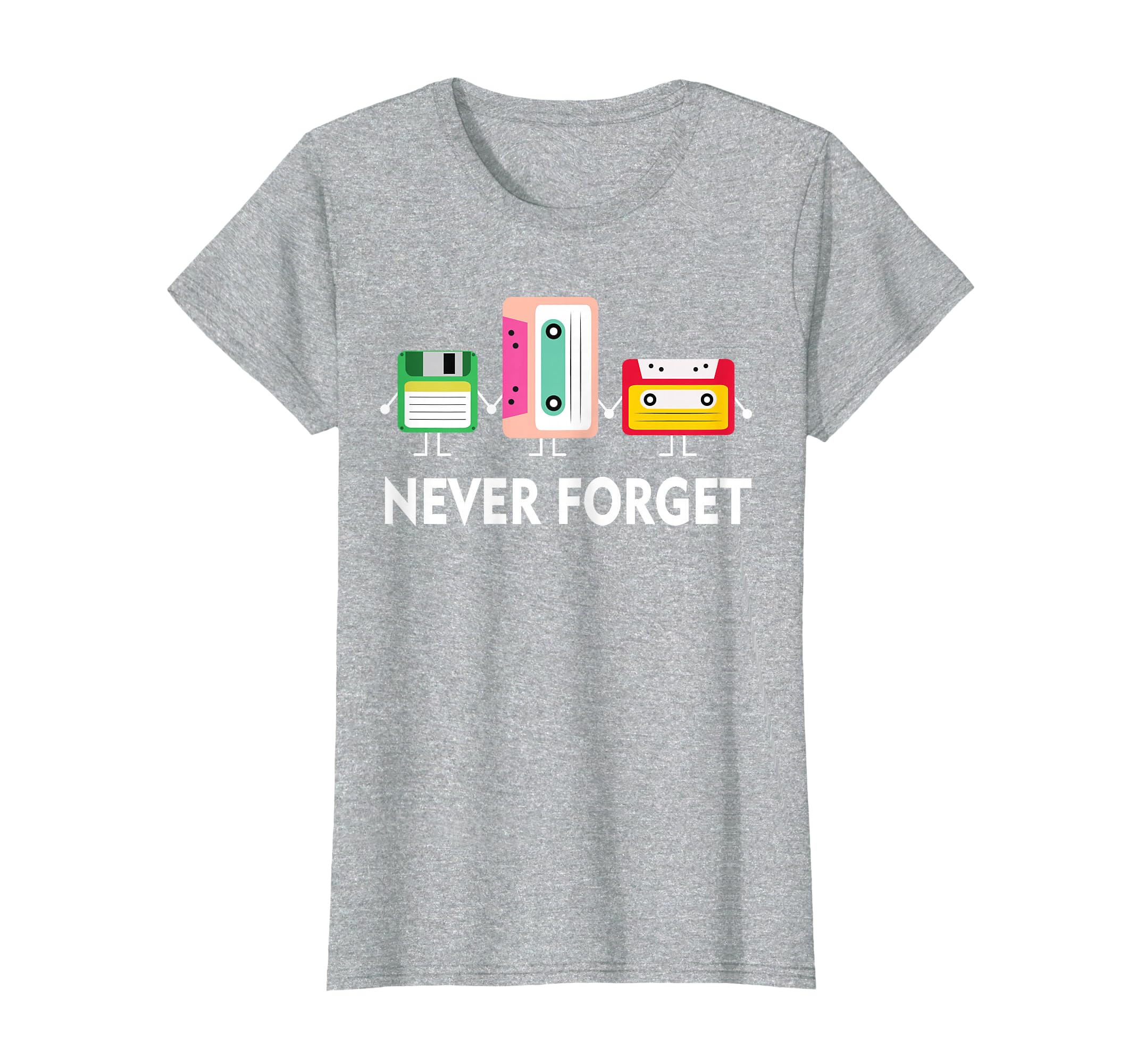 Funny Tech Never Forget Floppy Disk T-Shirt - Aesthetic Graphic Men Women - T-Shirt, Sweatshirt, Hoodie