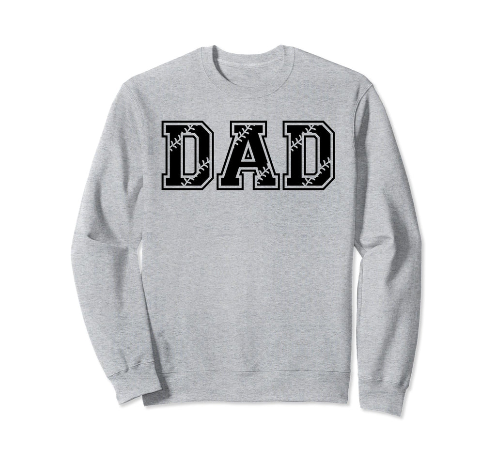 Baseball Dad Sweatshirt - Aesthetic Graphic Men Women - T-Shirt, Sweatshirt, Hoodie