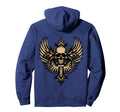 Grunge Skull And Cross Gothic Aesthetic Hoodie - Custom Art Print Men Women - T-Shirt, Sweatshirt, Hoodie