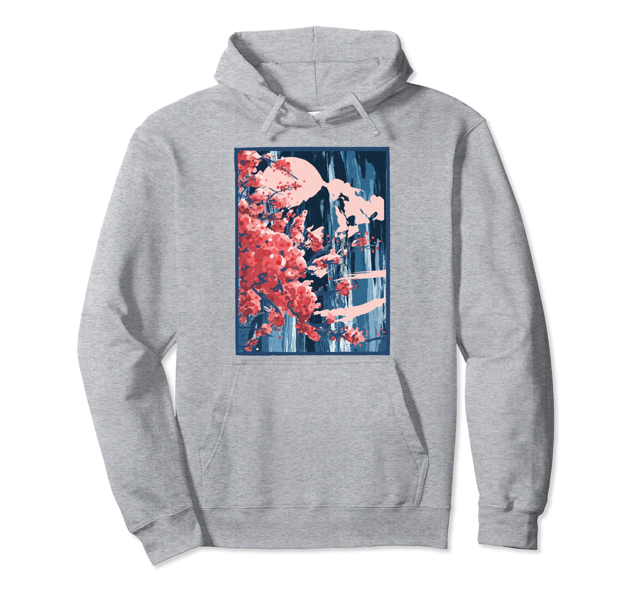 Aesthetic Vaporwave Cherry Hoodie - Casual Everyday Wear Men Women - T-Shirt, Sweatshirt, Hoodie
