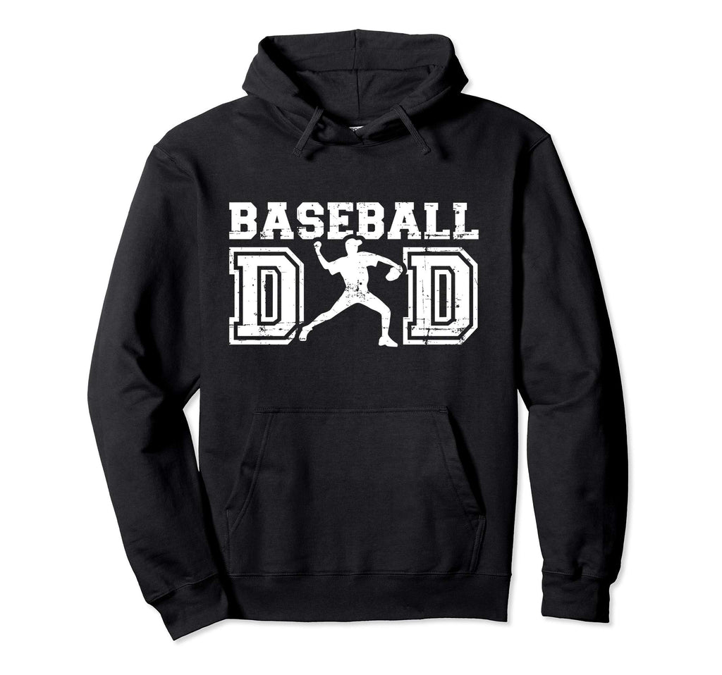 Baseball Dad Gift Fathers Day Hoodie - Streetwear Style for Adults - T-Shirt, Sweatshirt, Hoodie