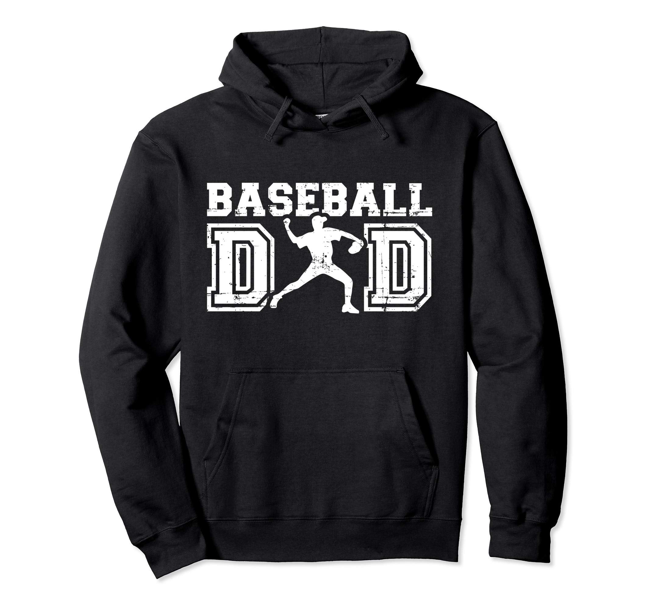 Baseball Dad Gift Fathers Day Hoodie - Streetwear Style for Adults - T-Shirt, Sweatshirt, Hoodie