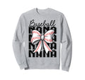 Baseball Nana Coquette Bow Sweatshirt - Casual Everyday Wear Men Women - T-Shirt, Sweatshirt, Hoodie
