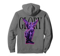 Back Y2K Aesthetic Streetwear Angel Hoodie - Aesthetic Graphic for Adults - T-Shirt, Sweatshirt, Hoodie