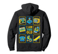 I Am This Old 80S 90S Nostalgia Gamers Hoodie - Unique Graphic for Adults - T-Shirt, Sweatshirt, Hoodie