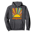 California Dreaming Sunset Waves West Hoodie - Aesthetic Graphic Unisex - T-Shirt, Sweatshirt, Hoodie