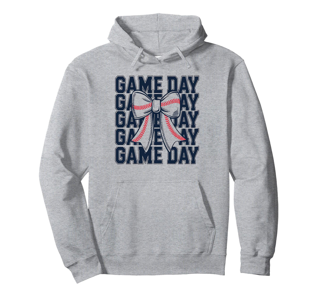 Game Day Baseball Mom Mother Hoodie - Aesthetic Graphic for Adults - T-Shirt, Sweatshirt, Hoodie