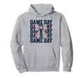Game Day Baseball Mom Mother Hoodie - Aesthetic Graphic for Adults - T-Shirt, Sweatshirt, Hoodie