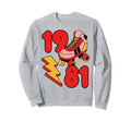 1981 Roller Skate 80S Nostalgia Sweatshirt - Trendy Graphic Men Women - T-Shirt, Sweatshirt, Hoodie