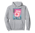 Strawberry Milk Carton Kawaii Grid Hoodie - Streetwear Style for Adults - T-Shirt, Sweatshirt, Hoodie