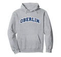 Oberlin Ohio Varsity Hoodie - Trendy Graphic for Adults - T-Shirt, Sweatshirt, Hoodie