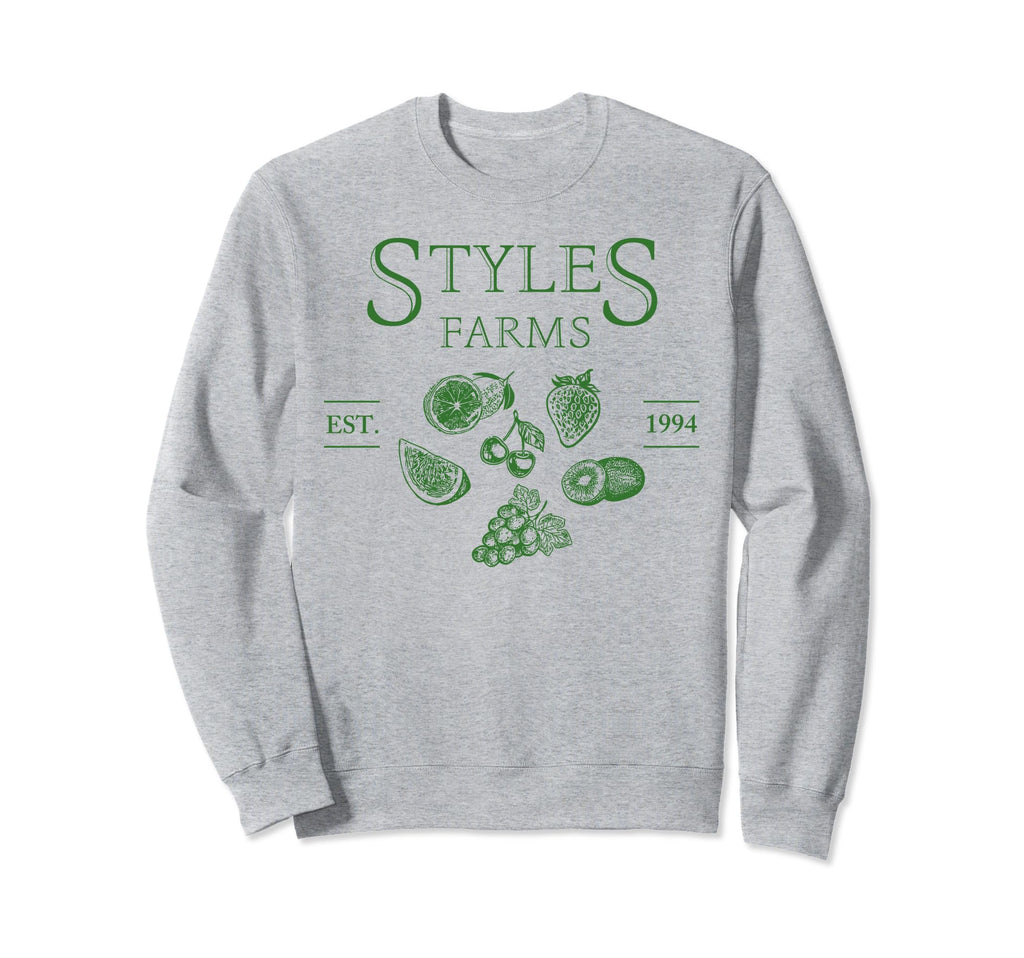 Styles Farm Aesthetic Fruit Y2K Sweatshirt - Unique Graphic for Adults - T-Shirt, Sweatshirt, Hoodie